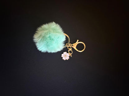 Porte-clés pompom