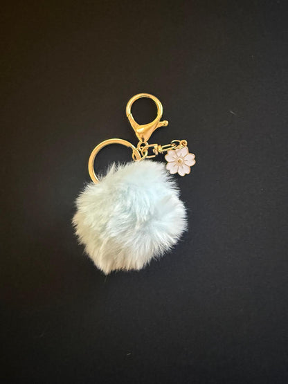 Porte-clés pompom