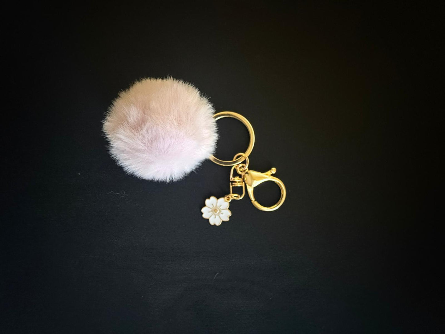Porte-clés pompom
