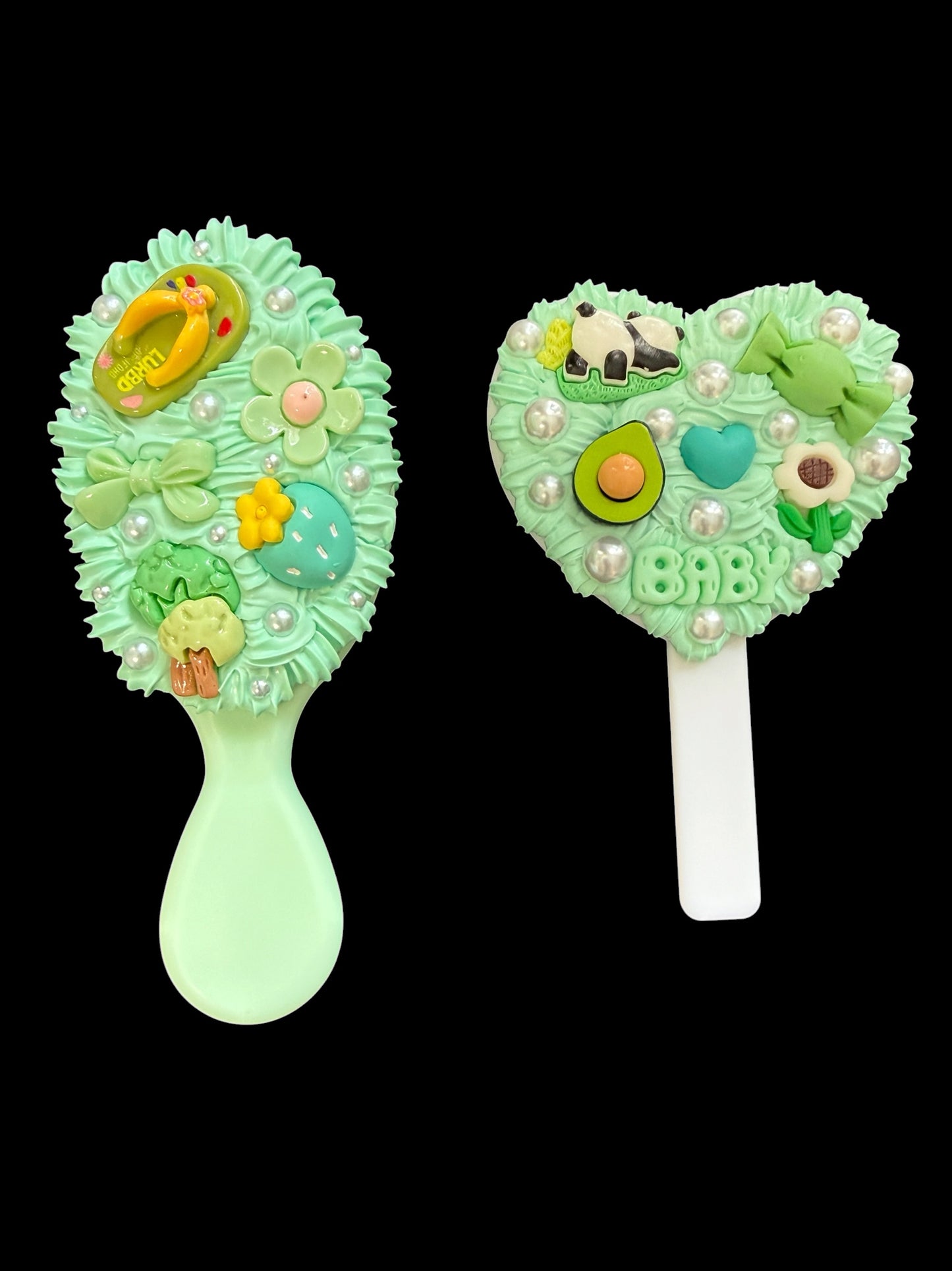 Brosse + miroir