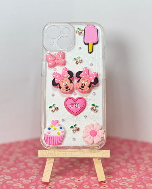 Coque personnalisée Minnie pour iPhone 15